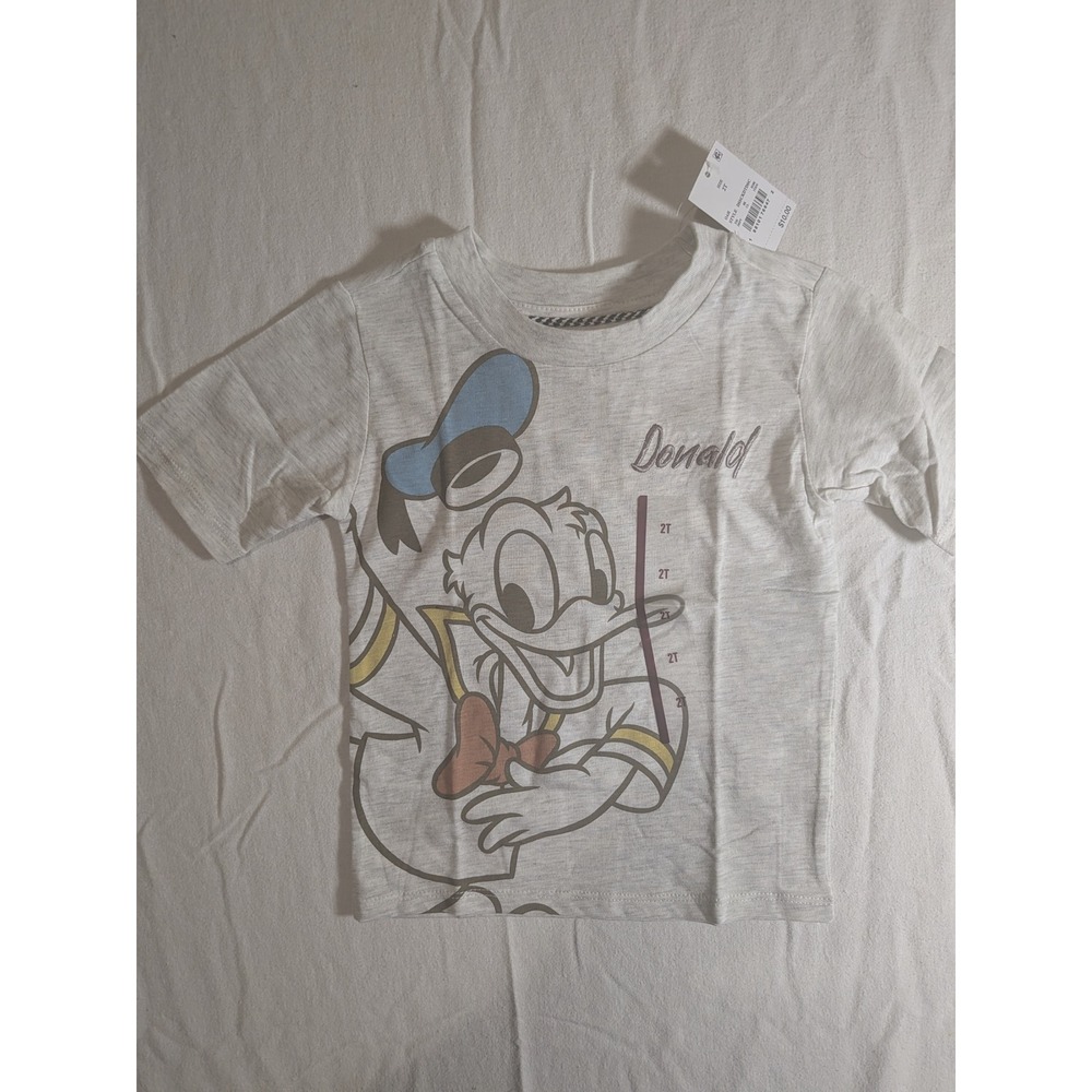 Disney Mickey and Friends Donald‎ Duck T-Shirt Top Kids Size 2T NWT
